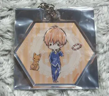 후르츠 바스켓 그래프 아트 아크릴 키링 쿄