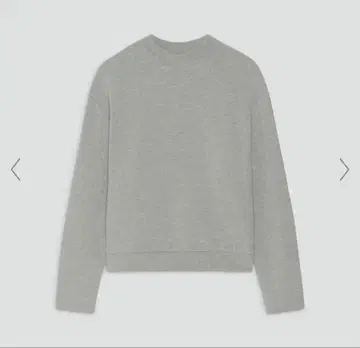 띠어리 컷앤쏘 Double Knit N Rib Neck Top