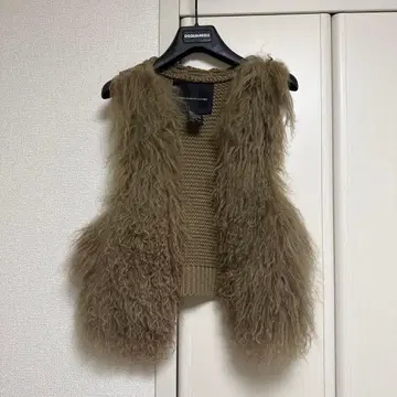 [새상품급] 더블 스탠다드 퍼 베스트