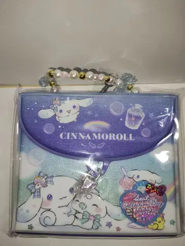 산리오 씰 컬렉션 백 열쇠 포함 시나모롤 씰북