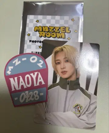 MAZZEL NAOYA 마제베야 포토 카드