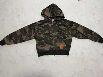 카모플라쥬 후드 부착 후드티