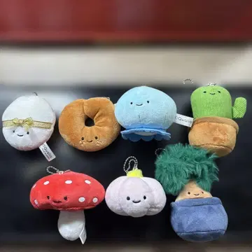 Qualia 봉제 인형 마스코트 7개 세트