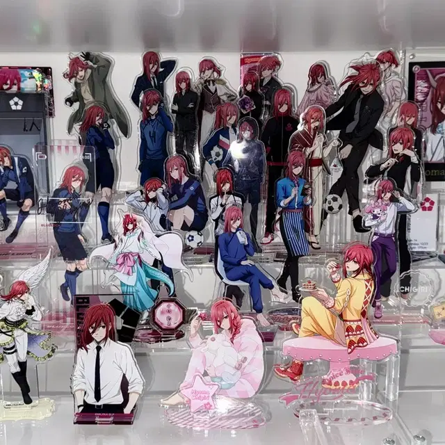 블루록 치기리 효마 아크릴 스탠드