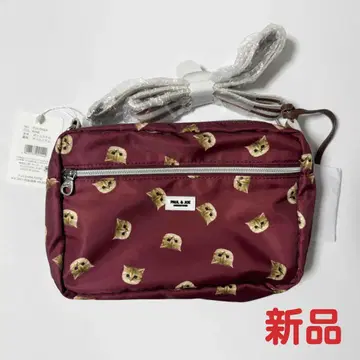 [새상품] 폴앤조 고양이 숄더백 빨간색