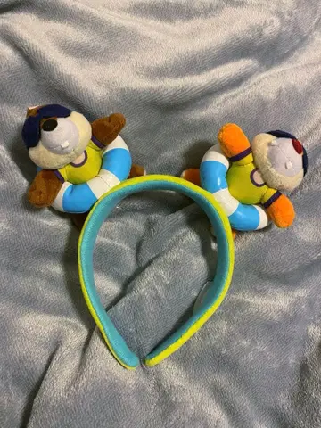 디즈니 칩과 데일 머리띠 스위스이 썸머