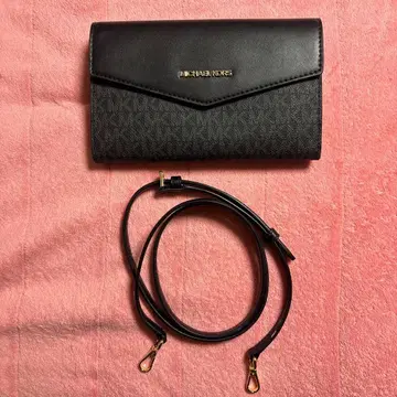 MICHAEL KORS 숄더 파우치 블랙