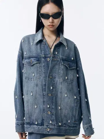 조제문 josemoon 펄 데님 자켓