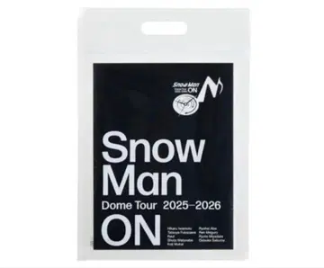 Snow Man ON 팜플렛 2025-2026