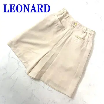 레오나르 숏팬츠 베이지 폴리에스테르 100% M C4010