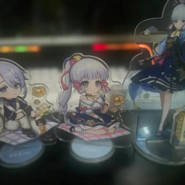 원신 이나즈마 소풍 팝업 아야카 아야토 아크릴 스탠드