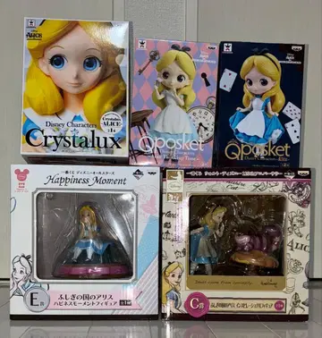 디즈니 앨리스 피규어 세트