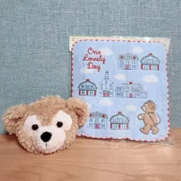 더피 패스 케이스와 타월 손수건 세트