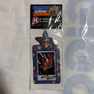 Happy 복권 주토피아 H상 카드 홀더 & 카드 세트 닉 와일드