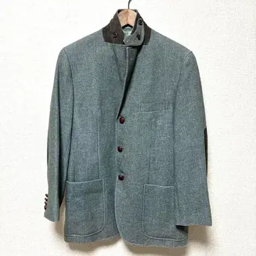 아쿠아스큐텀 그레이 테일러드 자켓 헌팅 자켓