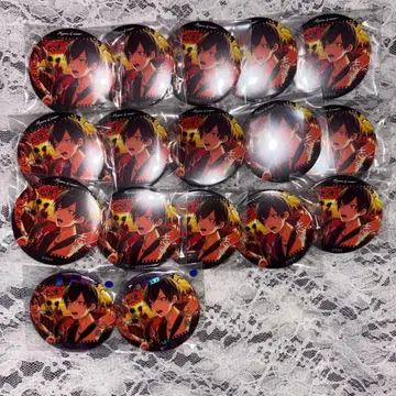 시마 사랑색 불꽃놀이 캔뱃지 세트