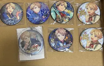 앙스타 중국 나루카미 아라시 캔뱃지 7개 세트