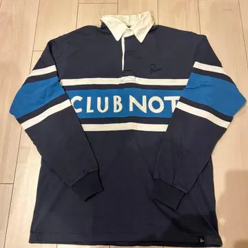 Parra 두꺼운 원단 긴팔 피케 셔츠