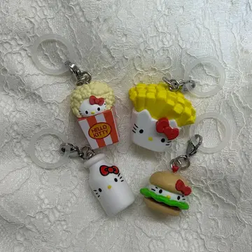 헬로키티 아메리칸 디자인 메지루시 액세서리 4세트