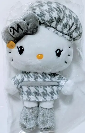 헬로 미미 마스코트 홀더 (모노크롬 걸리시 쌍둥이 코디)