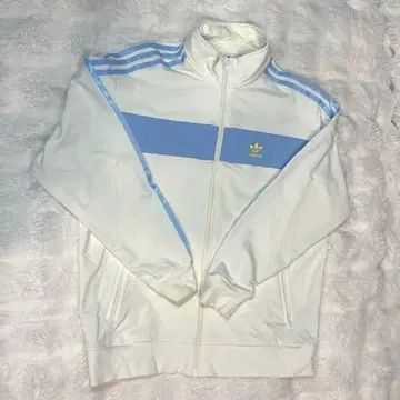 811 아디다스 저지 트랙 탑 자켓 IR7471 화이트 블루