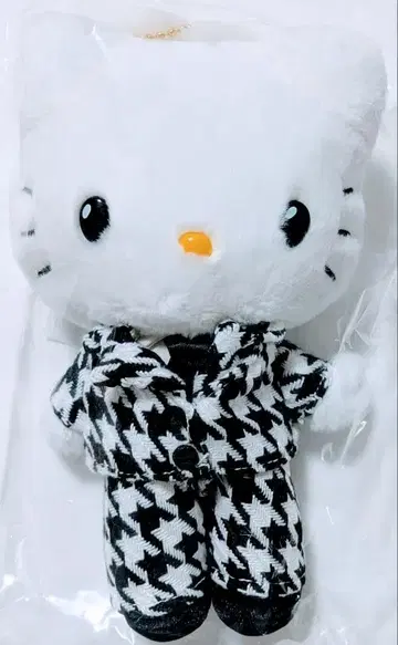 디어 다니엘 마스코트 홀더 (흑백 걸리시 쌍둥이 코디)