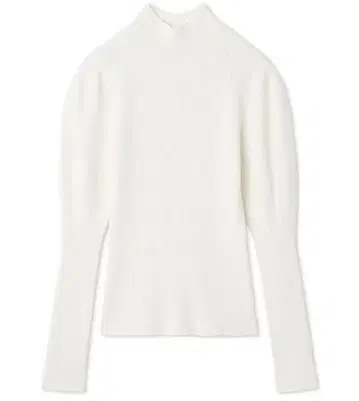 SNIDEL 하이넥 리브 니트 풀오버 2025AW