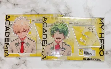 점프 GIGA 나의 히어로 아카데미아 아크릴 스탠드 캔뱃지