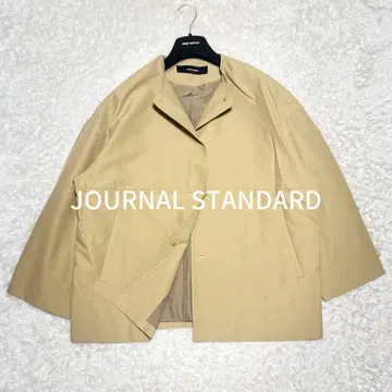 새상품급 JOURNAL STANDARD 그로그랭 노카라 코트 정가 2.4