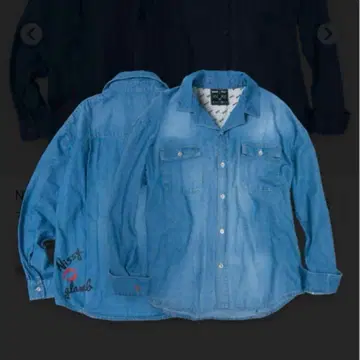 glamb Nissy 콜라보 데님 셔츠 S 사이즈 미사용 새상품