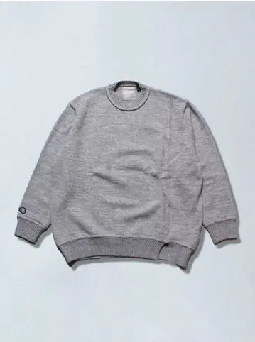 리베이로 절개 니트 스웨터