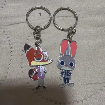 주토피아 2 시크릿 키체인 닉 주디 디즈니 스토어