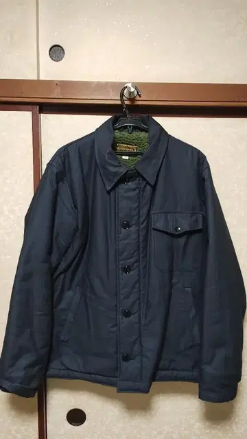 버즈릭슨 A-2 덱 자켓 시빌리언 모델 네이비