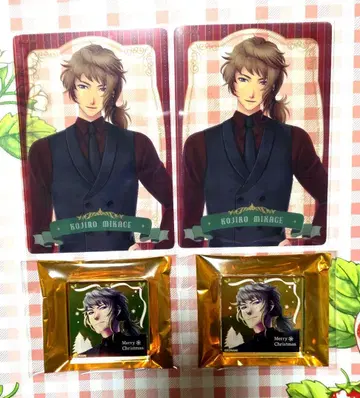 도키메키 메모리얼 GS 미카게 코지로 클리어 브로마이드 아크릴 큐브