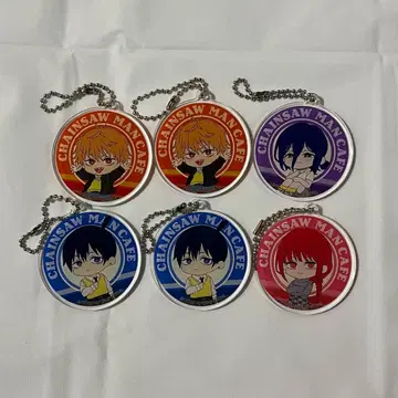 체인소 맨 키링 체인소 맨 카페