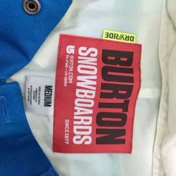 BURTON 스노우보드 팬츠 MEDIUM 파랑