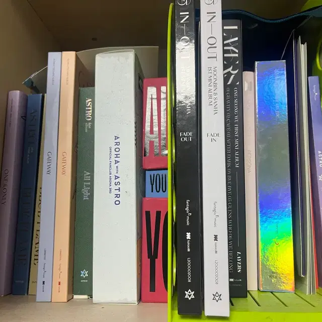 아스트로(ASTRO) 앨범 모음 (다 친필 사인 있음)