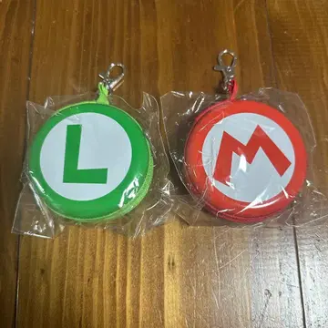 USJ 공식 파우치 키체인 슈퍼 닌텐도 월드 2개 세트