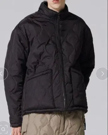 TAION 밀리터리 리버서블 하이넥 다운 자켓