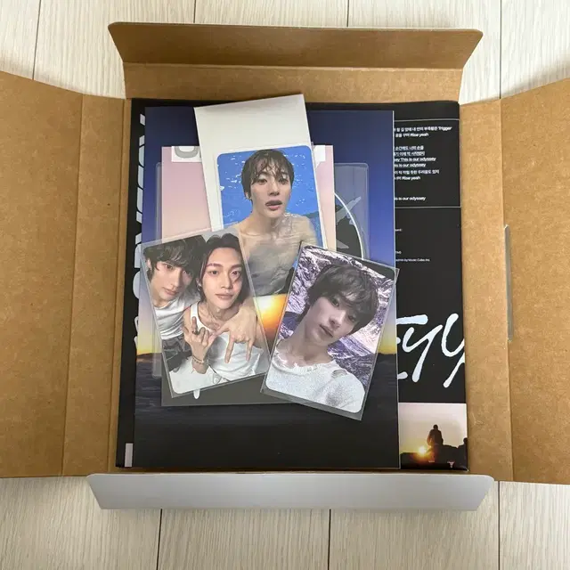 라이즈 오디세이 패키지 개봉 앨범