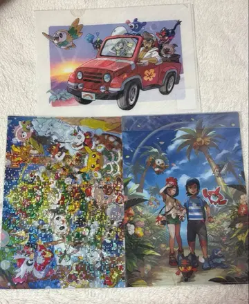 포켓몬 센터 클리어 파일 세트 리리에