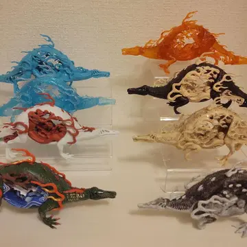 공상생물 도감 IV 사이구로 8체 세트