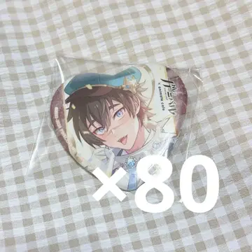 NU:카니발 2nd 애니카페 하트 캔뱃지 갈