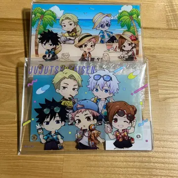 주술회전 마루쿠지 Aloha 아크릴 보드 묶음 판매 세트 초 대길 AB