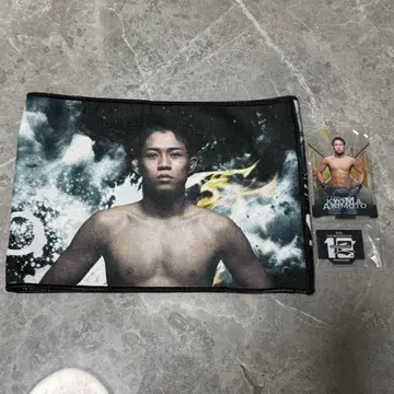 [ RIZIN ] 제일복권 아키모토 쿄마 타월 아크릴 스탠드 A E