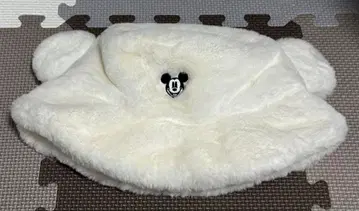 디즈니 퍼 버킷햇 화이트