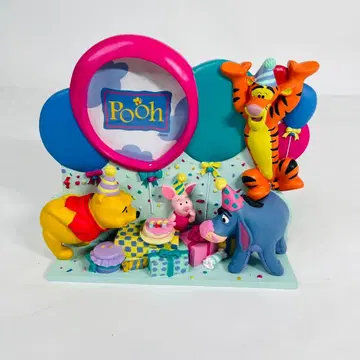 희귀 레어 푸우 사진 앨범 사진 스탠드 사진 프레임 사진 액자