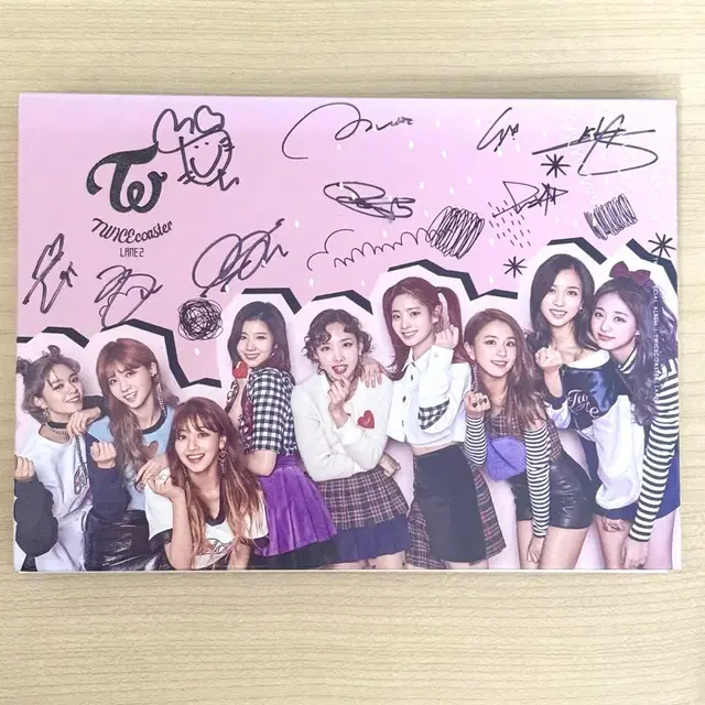 트와이스 친필싸인 앨범 판매