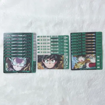 히로아카 티켓 컬렉션 미도리야