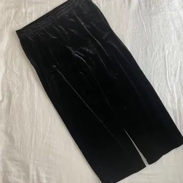 유니클로 소프트 벨로아 이지 팬츠+ 3XL 블랙 새상품